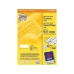 Avery - sildid - valge - A4 (210 x 297 mm) - 100 tk. 64) (3667)