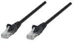 Intellinet Network patch-kaabel, Cat6, 10m, Must, Copper, U/UTP, PVC, RJ45, Gold Plated Contacts, Snagless, Booted, Lifetime Warranty