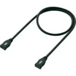 HDMI pikenduskaabel SpeaKa professional 1 m must &mdash; 1x HDMI emane pistik 1x HDMI emasele pistikule