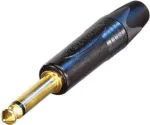 Neutrik PX Series NP2X-B - Audio-Pistik - Mono-Pistik (M) - Must (NP2X-B)