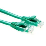 ACT roheline 1 meeter U/UTP CAT6 patch-kaabel komponendi tasemel RJ45 pistikutega