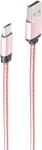 USB-kaabel ShiverPeaks BS14-11002 1 m USB A Micro-USB B Roosa kuldne
