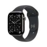 Nutikell Apple Watch S11 46 mm koos mobiilsidega, Sport Band, Must