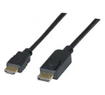 Hypertec 128164-HY videokaabli adapter 3 m DisplayPort HDMI Must