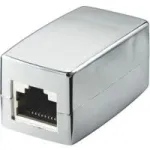 Wentronic Goobay CAT 6 RJ45 pistik/&Uuml;hendus &ndash; kuni 250 MHz v&otilde;rkudele, Varjestatud (93963)
