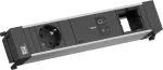 Power Frame pistikupesa Bachmann BM0023849, 1x CEE7/3, 1x USB-C PD 100W ja 1x sidur, 0,2 m kaabel