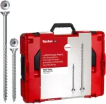 Kruvikomplekt FISCHER Power Fast II L-Boxx 102 (MPN 558739) &ndash; sorteeritud kruvid Power Fast II s&uuml;steemile