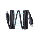 USB-C to USB-C kaabel Baseus PicoGo 1 m, Must, data up to 0.48 Gbit/s