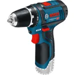 Bosch GSR 12V-15 Professional 650 g Must, Sinine, Punane, H&otilde;bedane