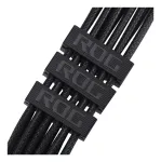 ASUS ROG Equalizer 12V-2x6 PCIe 5.1 / ATX 3.1 GPU toitekaabel, 0,75 m, 16 AWG, must (90YE00BN-B0QA00)