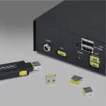 StarTech.com USB-A pordiplokeerimispistikud 25-pakk - punased lukustusvahet&uuml;kid USB-A-PORT-BLOCKER jaoks - korduvkasutatavad kl&otilde;psuga USB-A porditurvalisus (25P-USB-A-BLOCKER)