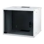 EFB Elektronik BASIC 19-tolline seinale kinnitatav v&otilde;rgukapp 6U, 450mm s&uuml;gavus, lahtiv&otilde;etav, valge (RAL 9010)