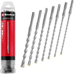 EINHELL-KWB SDS-plus Hammer Drill Bit Set, &Oslash; 6-14 mm (7-piece, 210 mm)