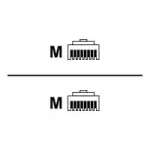 Rittal DK CMC III CAN-Bus &uuml;henduskaabel - v&otilde;rgukaabel - RJ-45 isane - RJ-45 isane - 1,5 m (7030.092)
