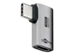 Goobay USB-C -Adapter horisontaalne 90&deg; USB4 - -Pistik> -Pesa (74441)