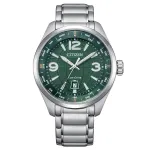CITIZEN Eco-Drive meeste k&auml;ekell AW1830-88X 42,6mm roostevaba teras roheline sihverplaat