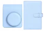 LOVEINSTANT Kit Case Cover Pouch for Fuji Instax Mini 13 + Photo Album 108x / Blue