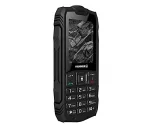 myPhone Hammer Rock vastupidav mobiiltelefon, 2,4 tolli, Dual SIM, must