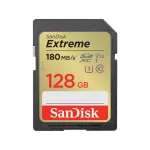 SanDisk Extreme SDXC m&auml;lukaart 128GB, UHS-I, U3, V30 (SDSDXVA-128G-GNCIN)