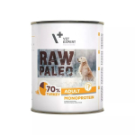 M&auml;rg koeratoit VETEXPERT RAW PALEO Adult Monoprotein Turkey 800 g purk, teraviljavaba, gluteenivaba, toiduallergiatele