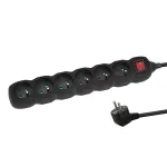 Esperanza ELK218K pikendusjuhe 3 m 6 AC pesaga, siseruumides, must
