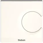 THEBEN RAMSES 703 S Elektrooniline pinnale paigaldatav ruumitermostaat, valge