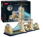 Cubic Fun 3D pusle Tower Bridge LED-valgustusega