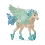 Schleich Stormy Unicorn Foal kujuke, BAYALA seeria, mudel 70824, vanusele 5+, beež siniste ja roheliste detailidega