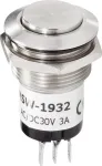 Renkforce RF-4707810 roostevabast terasest uksekella nupp 1-kohaline 24 V/1 A