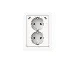 BUSCH-JAEGER 2TKA00006023 Safety+ USB-C topeltpistikupesa, Alpi valge
