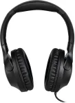 TechniSat Stereoman 3 kinnised juhtmega k&otilde;rvaklapid mikrofoniga, 3m kaabel, must 0000/9105
