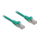 V&otilde;rgukaabel Sharkoon Cat.6a SFTP RJ-45 Cat6a 0,25 m Roheline