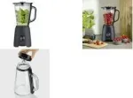 SEVERIN k&ouml;&ouml;gimikser SM 3722, 600 W, matt must, eemaldatav 1,5 L BPA-vaba klaaskanu, m&otilde;&otilde;tetopsiga kaas, roostevabast terasest terad, 2 kiirust, pulseerimine, j&auml;&auml;purustamine