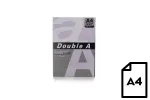V&auml;rviline paber Double A, 80g, A4, 500 lehte, Levender