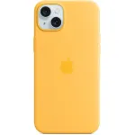 Apple iPhone 15 Plus silikoon&uuml;mbris MagSafe'iga, Sunshine, MWNF3ZM/A