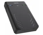 HDD/SSD-korpus Unitek Y-3035 &mdash; 2,5/3,5-tolline SATA, USB 3.2 Gen 1 (USB Type-B), 6 Gbit/s, must, vahelduvvooluadapter