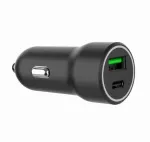 Gembird auto toiteadapter - USB Type-A ja C PD - 20W
