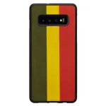 Nutitelefoni &uuml;mbris man and wood Galaxy S10 Plus jaoks &mdash; reggae Must kaitse&uuml;mbris