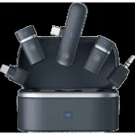 Juhtmevaba mikrofoni komplekt Plusonic PS-TDS9 USB-C, Lightning ja 3,5 mm pistikutega
