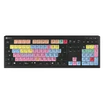 Logickeyboard ASTRA 2 USB AZERTY English Must T&auml;issuuruses Klaviatuur