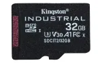 Kingston Technology 32GB microSDHC Industrial C10 A1 pSLC Card &uuml;ksikpakend w/o Adapter