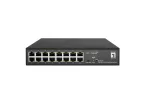 Hallatav l&uuml;liti LevelOne Hilbert 10&rdquo; 16-port Gigabit Smart Lite Switch