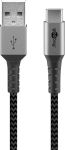 USB-kaabel Wentronic 49295 USB 2.0 0,5 m USB C USB A must hall