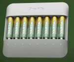 Akulaadija Varta Eco Charger Multi &mdash; USB, NiMH AA/AAA, laadib kuni 8 akut (2100 mAh, 1 h), hall