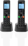 DECT telefon Motorola DOT202 Twin juhtmeta telefonitoru helistaja ID must