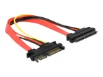 SATA kaabel DeLOCK 84362 0,2 m Punane