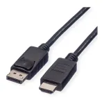 ROLINE Recycled Material 11.45.5781 videokaabli adapter 2 m DisplayPort HDMI Must