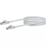 V&otilde;rgukaabel Schwaiger CKB6005 052 RJ-45 Cat6 0,5 m Valge