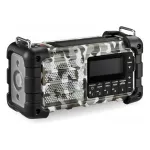 Kaasaskantav h&auml;daabiraadio Sangean MMR-99 DAB+ k&auml;siv&auml;nda ja p&auml;ikeselaadimisega, Arctic Camo