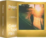 Polaroid Film i-Type Color 16Bilder 2x8 Bilder,v&auml;rv,raam kuldne (006034)